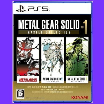 ◇【PS5】METAL GEAR SOLID: MASTER COLLECTION Vol.1　※後日発送対象品・配送日時指定不可