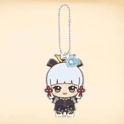 【神里綾華(Blue)】原神 ちびぐるみアクリルプレートキーホルダー～秘宝の行方～