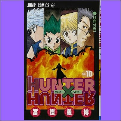 ◇【10巻】HUNTER X HUNTER　コミックス(冨樫 義博)　※後日発送対象品・配送日時指定不可