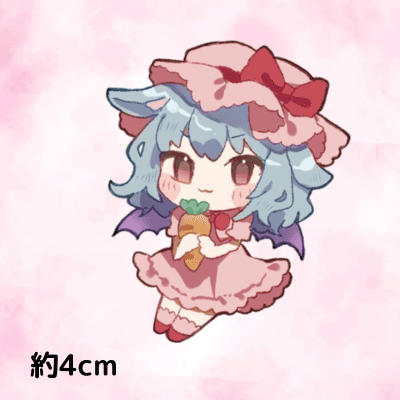 【うさみみレミリア】東方Project アクリルキーホルダー